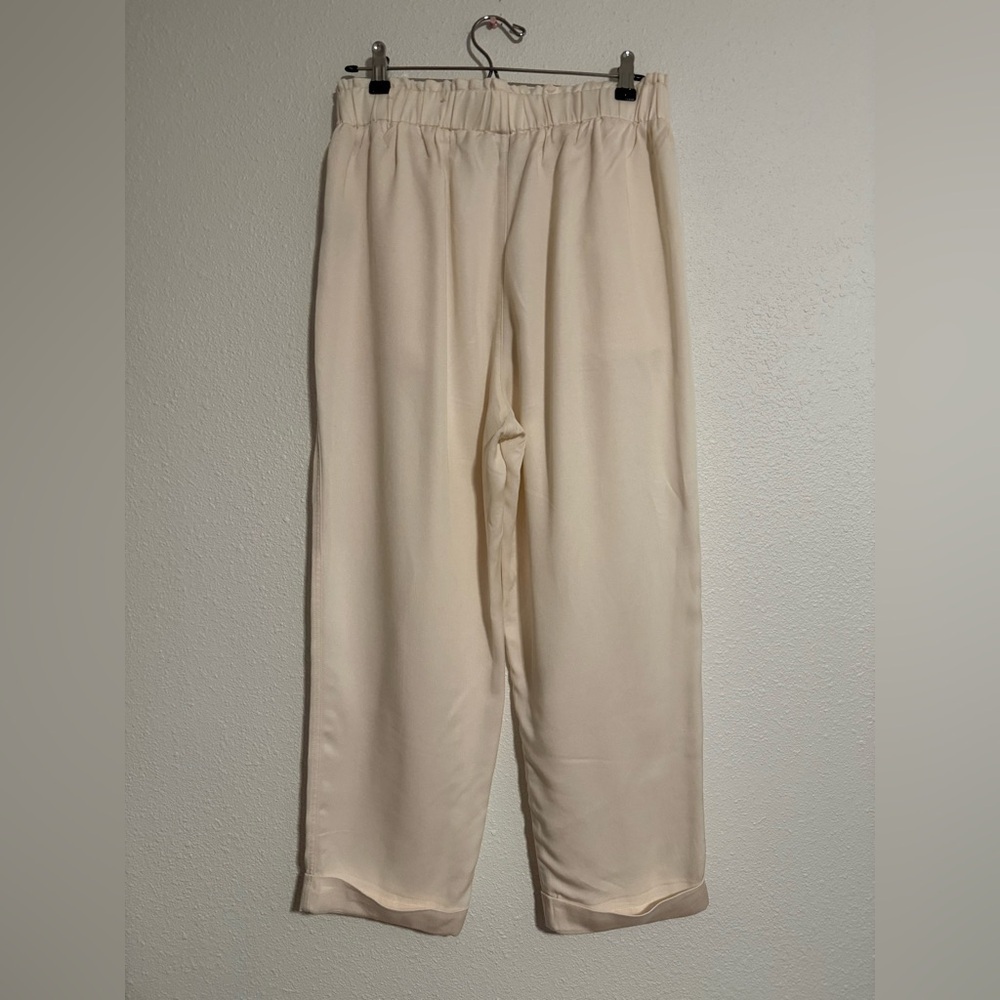 Soft Surroundings Cream Pull On Pants - Picture 4 of 6